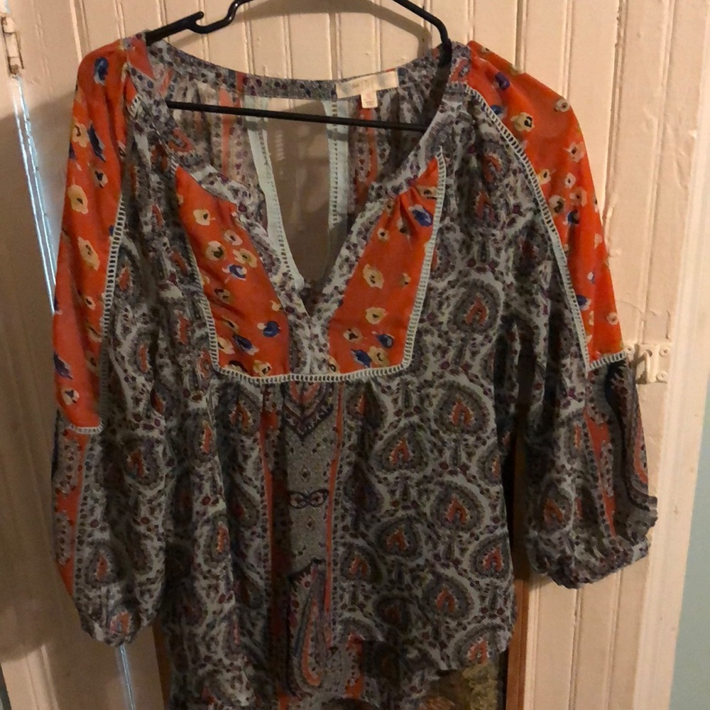 love FIRE blouse